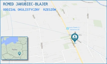 ODDZIAŁ OKULISTYCZNY - RCMED JAKUBIEC-BLAJER - UL. JANA PAWŁA II 181,  RZESZÓW