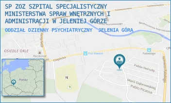 ODDZIAŁ DZIENNY PSYCHIATRYCZNY - SP ZOZ SZPITAL SPECJALISTYCZNY MINISTERSTWA SPRAW WNĘTRZNYCH I ADMINISTRACJI W JELENIEJ GÓRZE - UL. CIEPLICKA 69-71,  JELENIA GÓRA