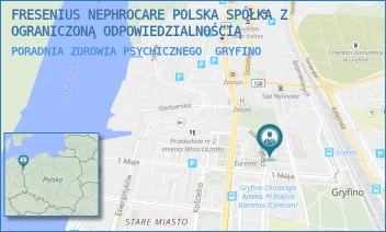 PORADNIA ZDROWIA PSYCHICZNEGO - FRESENIUS NEPHROCARE POLSKA SPÓŁKA Z OGRANICZONĄ ODPOWIEDZIALNOŚCIĄ - NIEPODLEGŁOŚCI 28,  GRYFINO