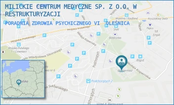 PORADNIA ZDROWIA PSYCHICZNEGO VI - MILICKIE CENTRUM MEDYCZNE SP. Z O.O. W RESTRUKTURYZACJI - UL. MIKOŁAJA KOPERNIKA 12,  OLEŚNICA