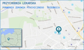 PORADNIA ZDROWIA PSYCHICZNEGO - PRZYCHODNIA LEKARSKA - UL. TADEUSZA KOŚCIUSZKI 10,  TRZEBNICA