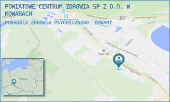 PORADNIA ZDROWIA PSYCHICZNEGO - POWIATOWE CENTRUM ZDROWIA SP Z O.O. W KOWARACH - UL. JELENIOGÓRSKA 14D,  KOWARY