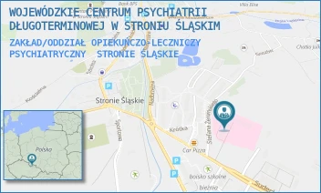 ZAKŁAD/ODDZIAŁ OPIEKUŃCZO-LECZNICZY PSYCHIATRYCZNY - WOJEWÓDZKIE CENTRUM PSYCHIATRII DŁUGOTERMINOWEJ W STRONIU ŚLĄSKIM - UL. SUDECKA 3A,  STRONIE ŚLĄSKIE