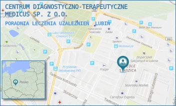 PORADNIA LECZENIA UZALEŻNIEŃ - CENTRUM DIAGNOSTYCZNO-TERAPEUTYCZNE MEDICUS SP. Z O.O. - UL. ARMII KRAJOWEJ 35A,  LUBIN
