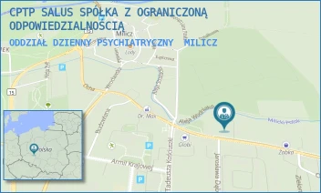ODDZIAŁ DZIENNY PSYCHIATRYCZNY - CPTP SALUS SPÓŁKA Z OGRANICZONĄ ODPOWIEDZIALNOŚCIĄ - UL. WOJSKA POLSKIEGO 21,  MILICZ