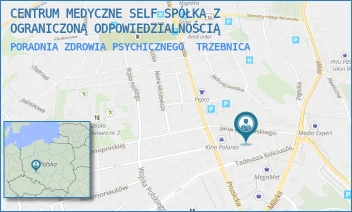 PORADNIA ZDROWIA PSYCHICZNEGO - CENTRUM MEDYCZNE SELF SPÓŁKA Z OGRANICZONĄ ODPOWIEDZIALNOŚCIĄ - JANA OLSZEWSKIEGO 5,  TRZEBNICA