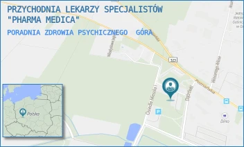 PORADNIA ZDROWIA PSYCHICZNEGO - PRZYCHODNIA LEKARZY SPECJALISTÓW "PHARMA MEDICA" - UL. ŚWIĘTOSŁAWY 1,  GÓRA