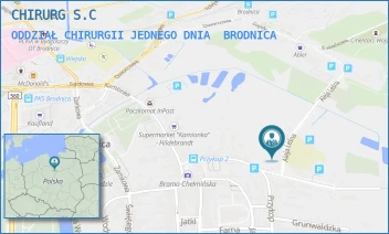 ODDZIAŁ CHIRURGII JEDNEGO DNIA - CHIRURG S.C - ALEJA LEŚNA 1A,  BRODNICA