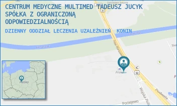 DZIENNY ODDZIAŁ LECZENIA UZALEŻNIEŃ - CENTRUM MEDYCZNE MULTIMED TADEUSZ JUCYK SPÓŁKA Z OGRANICZONĄ ODPOWIEDZIALNOŚCIĄ - WOJSKA POLSKIEGO 33,  KONIN