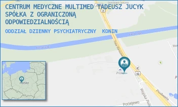 ODDZIAŁ DZIENNY PSYCHIATRYCZNY - CENTRUM MEDYCZNE MULTIMED TADEUSZ JUCYK SPÓŁKA Z OGRANICZONĄ ODPOWIEDZIALNOŚCIĄ - WOJSKA POLSKIEGO 33,  KONIN