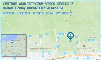 ODDZIAŁ LECZENIA JEDNEGO DNIA - CENTRUM OKULISTYCZNE VISCO SPÓŁKA Z  OGRANICZONĄ ODPOWIEDZIALNOŚCIĄ - MIKOŁAJA BOŁTUCIA 10,  BYDGOSZCZ
