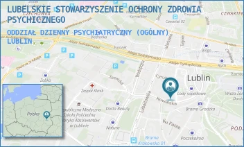 ODDZIAŁ DZIENNY PSYCHIATRYCZNY (OGÓLNY) - LUBELSKIE STOWARZYSZENIE OCHRONY ZDROWIA PSYCHICZNEGO - FURMAŃSKA 2,  LUBLIN
