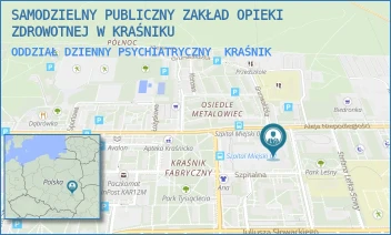 ODDZIAŁ DZIENNY PSYCHIATRYCZNY - SAMODZIELNY PUBLICZNY ZAKŁAD OPIEKI ZDROWOTNEJ W KRAŚNIKU - NIEPODLEGŁOŚCI 25,  KRAŚNIK
