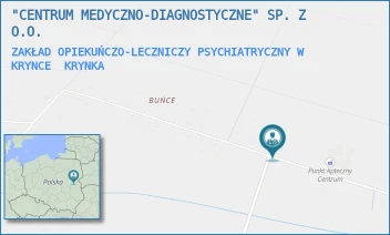 ZAKŁAD OPIEKUŃCZO-LECZNICZY PSYCHIATRYCZNY W KRYNCE - "CENTRUM MEDYCZNO-DIAGNOSTYCZNE" SP. Z O.O. - 1C,  KRYNKA