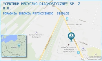 PORADNIA ZDROWIA PSYCHICZNEGO - "CENTRUM MEDYCZNO-DIAGNOSTYCZNE" SP. Z O.O. - SOKOŁOWSKA 161,  SIEDLCE
