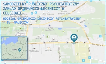 ODDZIAŁ OPIEKUŃCZO-LECZNICZY PSYCHIATRYCZNY - IV - SAMODZIELNY PUBLICZNY PSYCHIATRYCZNY  ZAKŁAD OPIEKUŃCZO-LECZNICZY W CELEJOWIE - LIPOWA 37,  NAŁĘCZÓW