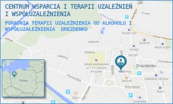 PORADNIA TERAPII UZALEŻNIENIA OD ALKOHOLU I WSPÓŁUZALEŻNIENIA - CENTRUM WSPARCIA I TERAPII UZALEŻNIEŃ I WSPÓŁUZALEŻNIENIA - UL. KRAKOWSKA 12A,  DREZDENKO