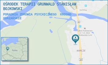 PORADNIA ZDROWIA PSYCHICZNEGO - OŚRODEK TERAPII GRUNWALD STANISŁAW BOJKOWSKI - UL. BOHATERÓW WOJSKA POLSKIEGO 24,  KROSNO ODRZAŃSKIE