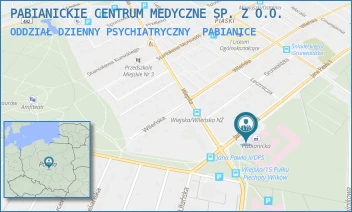 ODDZIAŁ DZIENNY PSYCHIATRYCZNY - PABIANICKIE CENTRUM MEDYCZNE SP. Z O.O. - UL. JANA PAWŁA II 68,  PABIANICE
