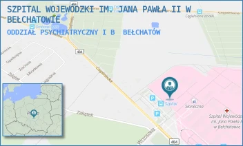 ODDZIAŁ PSYCHIATRYCZNY I B - SZPITAL WOJEWÓDZKI IM. JANA PAWŁA II W BEŁCHATOWIE - UL. CZAPLINIECKA 123,  BEŁCHATÓW