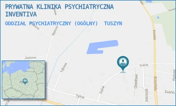ODDZIAŁ PSYCHIATRYCZNY (OGÓLNY) - CLINICA INVENTIVA - UL. POLNA 16/20,  TUSZYN