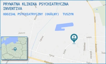 ODDZIAŁ PSYCHIATRYCZNY (OGÓLNY) - CLINICA INVENTIVA - UL. POLNA 16,  TUSZYN