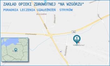PORADNIA LECZENIA UZALEŻNIEŃ - ZAKŁAD OPIEKI ZDROWOTNEJ "NA WZGÓRZU" - UL. MIKOŁAJA KOPERNIKA 29A,  STRYKÓW