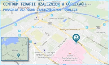 PORADNIA DLA OSÓB UZALEŻNIONYCH - CENTRUM TERAPII UZALEŻNIEŃ W GORLICACH - UL. UL. SZPITALNA 10A,  GORLICE