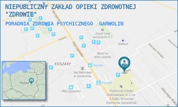 PORADNIA ZDROWIA PSYCHICZNEGO - "SANUS" SPÓŁKA Z OGRANICZONĄ ODPOWIEDZIALNOŚCIĄ - DOBRA 3/LU 9,  GARWOLIN