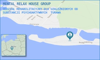 ODDZIAŁ REHABILITACYJNY DLA UZALEŻNIONYCH OD SUBSTANCJI PSYCHOAKTYWNYCH - MENTAL RELAX HOUSE GROUP - UL. ŻUŻLOWA 34,  TURAWA