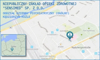 ODDZIAŁ DZIENNY PSYCHIATRYCZNY (OGÓLNY) - NZOZ "SENSIMED" SPÓŁKA Z OGRANICZONĄ ODPOWIEDZIALNOŚCIĄ - UL. JUDYMA 4,  KĘDZIERZYN-KOŹLE