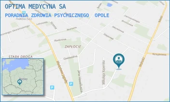 PORADNIA ZDROWIA PSYCHICZNEGO - OPTIMA MEDYCYNA SA - UL. AUGUSTYNA KOŚNEGO 8,  OPOLE