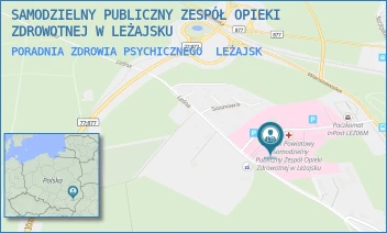 PORADNIA ZDROWIA PSYCHICZNEGO - SAMODZIELNY PUBLICZNY ZESPÓŁ OPIEKI ZDROWOTNEJ W LEŻAJSKU - UL. LEŚNA 22,  LEŻAJSK