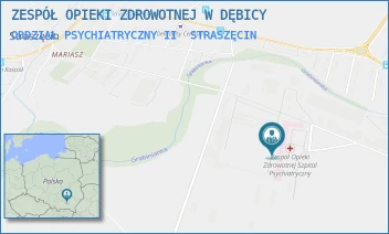 ODDZIAŁ PSYCHIATRYCZNY II - ZESPÓŁ OPIEKI ZDROWOTNEJ W DĘBICY - UL. STRASZĘCIN 295,  STRASZĘCIN