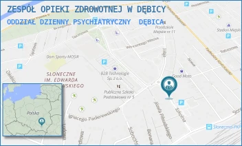ODDZIAŁ DZIENNY PSYCHIATRYCZNY - ZESPÓŁ OPIEKI ZDROWOTNEJ W DĘBICY - UL. SZKOLNA 4,  DĘBICA
