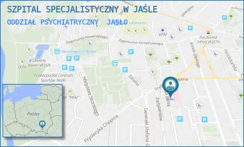 ODDZIAŁ PSYCHIATRYCZNY - SZPITAL SPECJALISTYCZNY W JAŚLE - ZA BURSĄ 1,  JASŁO