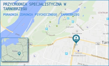 PORADNIA ZDROWIA PSYCHICZNEGO - PRZYCHODNIA SPECJALISTYCZNA W TARNOBRZEGU - UL. 1 MAJA 1,  TARNOBRZEG