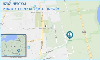 PORADNIA LECZENIA NERWIC - NZOZ MEDIKAL - UL. WIERZBOWA 2,  RZESZÓW