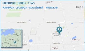 PORADNIA LECZENIA UZALEŻNIEŃ - PORADNIE DOBRY CZAS - UL. SPORTOWA 2,  PRZECŁAW