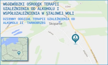 DZIENNY ODDZIAŁ TERAPII UZALEŻNIENIA OD ALKOHOLU II - WOJEWÓDZKI OŚRODEK TERAPII UZALEŻNIENIA OD ALKOHOLU I WSPÓŁUZALEŻNIENIA W STALOWEJ WOLI - UL. WIEJSKA 17,  TARNOBRZEG