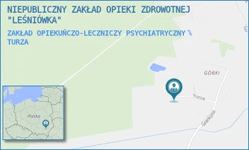ZAKŁAD OPIEKUŃCZO-LECZNICZY PSYCHIATRYCZNY - NIEPUBLICZNY ZAKŁAD OPIEKI ZDROWOTNEJ "LEŚNIÓWKA" - TURZA 242,  TURZA