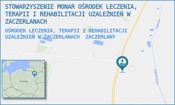 OŚRODEK LECZENIA, TERAPII I REHABILITACJI UZALEŻNIEŃ W ZACZERLANACH - STOWARZYSZENIE MONAR OŚRODEK LECZENIA, TERAPII I REHABILITACJI UZALEŻNIEŃ W ZACZERLANACH - 25,  ZACZERLANY