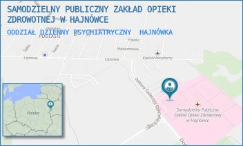 ODDZIAŁ DZIENNY PSYCHIATRYCZNY - SAMODZIELNY PUBLICZNY ZAKŁAD OPIEKI ZDROWOTNEJ W HAJNÓWCE - DOC. ADAMA DOWGIRDA 9, HAJNÓWKA
