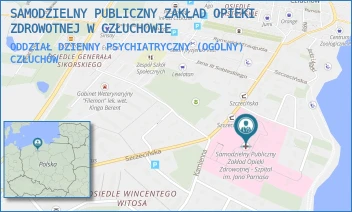 ODDZIAŁ DZIENNY PSYCHIATRYCZNY (OGÓLNY) - SAMODZIELNY PUBLICZNY ZAKŁAD OPIEKI ZDROWOTNEJ W CZŁUCHOWIE - UL. SZCZECIŃSKA 31,  CZŁUCHÓW