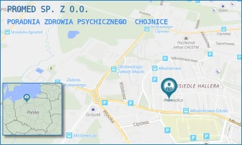 PORADNIA ZDROWIA PSYCHICZNEGO - PROMED SP. Z O.O. - MŁODZIEŻOWA 21A,  CHOJNICE