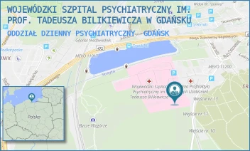 ODDZIAŁ DZIENNY PSYCHIATRYCZNY - WOJEWÓDZKI SZPITAL PSYCHIATRYCZNY IM. PROF. TADEUSZA BILIKIEWICZA W GDAŃSKU - UL. SREBRNIKI 11,  GDAŃSK
