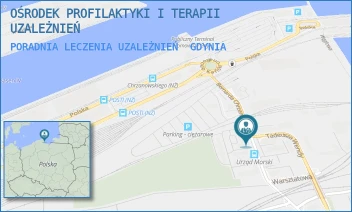 PORADNIA LECZENIA UZALEŻNIEŃ - OŚRODEK PROFILAKTYKI I TERAPII UZALEŻNIEŃ - UL. BERNARDA CHRZANOWSKIEGO 3/5,  GDYNIA