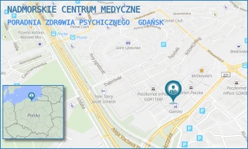 PORADNIA ZDROWIA PSYCHICZNEGO - NADMORSKIE CENTRUM MEDYCZNE SPÓŁKA Z OGRANICZONĄ ODPOWIEDZIALNOŚCIĄ - UL. ŚWIĘTOKRZYSKA 4,  GDAŃSK