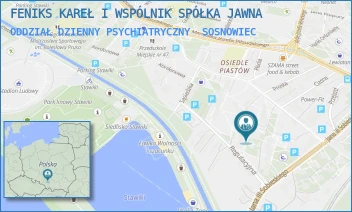 ODDZIAŁ DZIENNY PSYCHIATRYCZNY - FENIKS KAREŁ I WSPÓLNIK SPÓŁKA JAWNA - UL. SOBIESKIEGO 29,  SOSNOWIEC