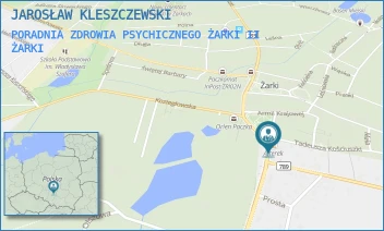 PORADNIA ZDROWIA PSYCHICZNEGO ŻARKI II - JAROSŁAW KLESZCZEWSKI - MYSZKOWSKA 3,  ŻARKI